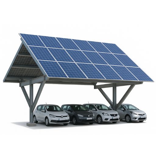 Ombrière photovoltaïque de parking